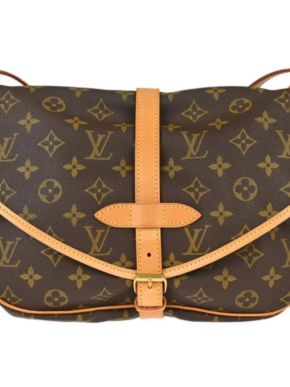 Louis Vuitton Monogram Saumur 30 Messenger Shoulder Bag M42256